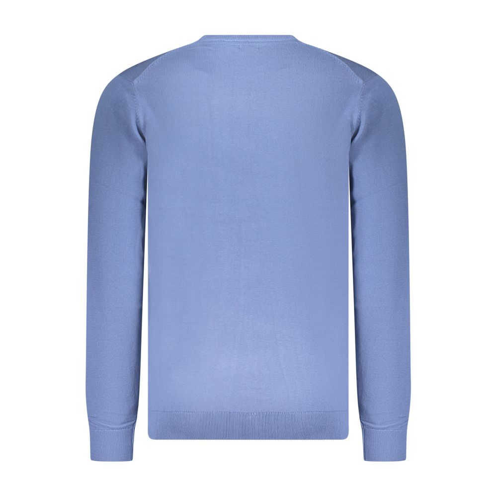 Norway 1963 Blue Cotton Men's Long-Sleeve Shirt
