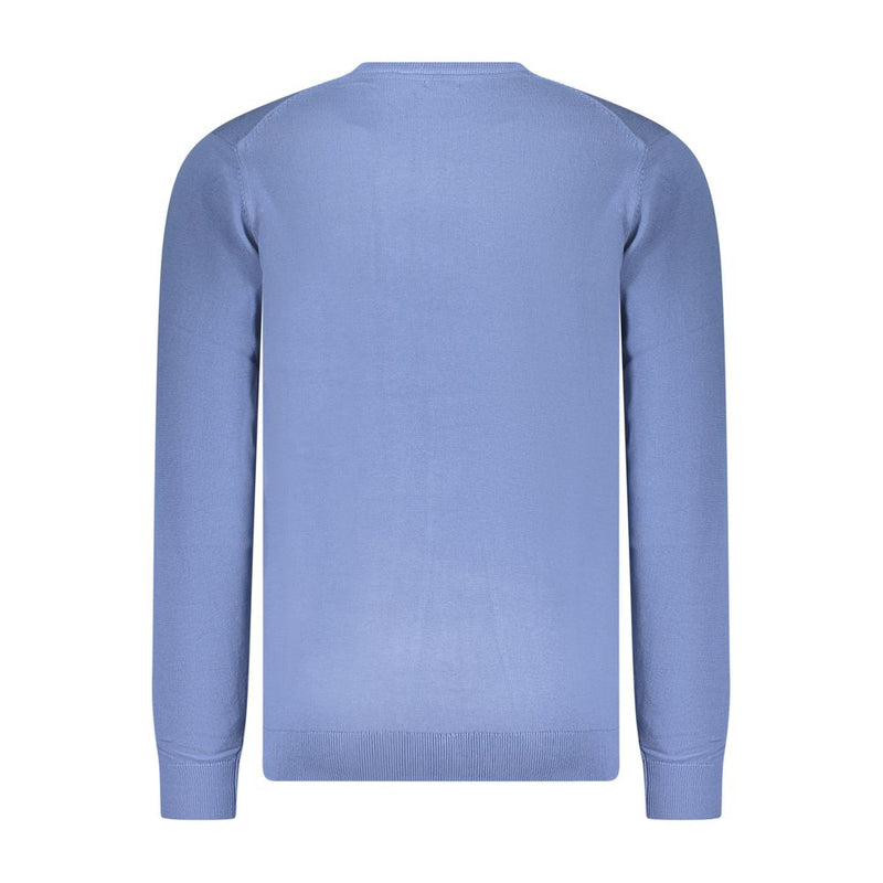Norway 1963 Blue Cotton Men's Long-Sleeve Shirt