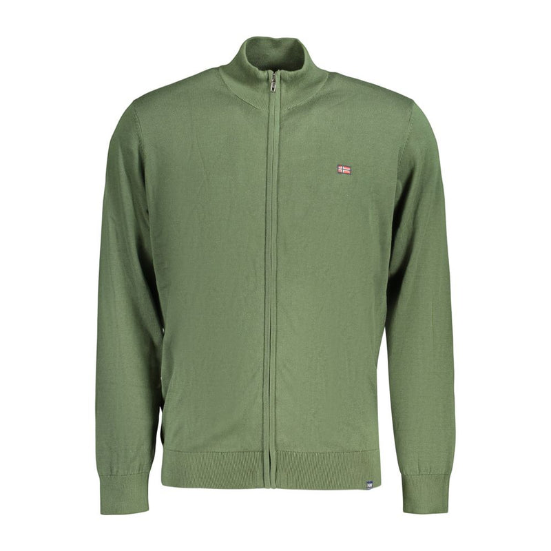 Norway 1963 Verde Cotton Men's Cardigan - Stylish & Comfortable