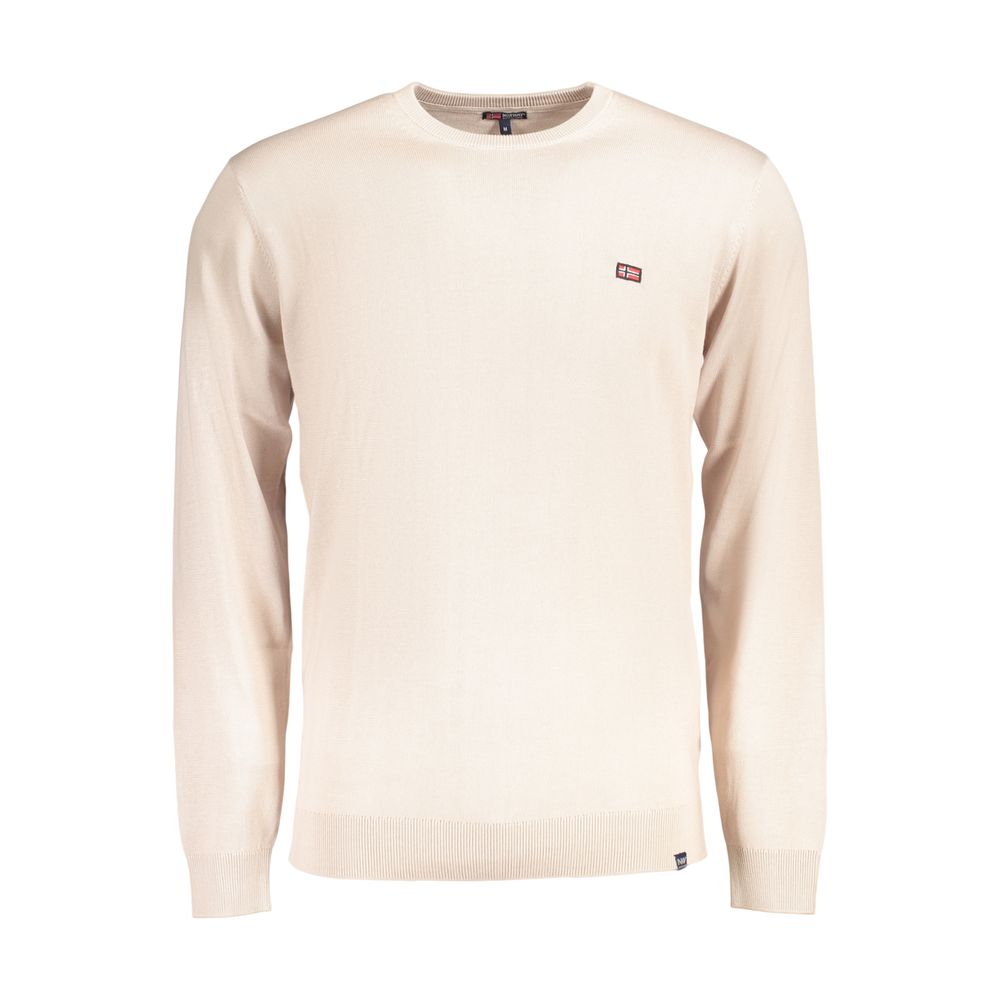 Norway 1963 Beige Cotton Men's Sweater - Luxury Style