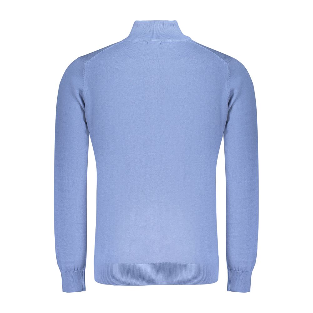 Norway 1963 Blue Cotton Men's Cardigan