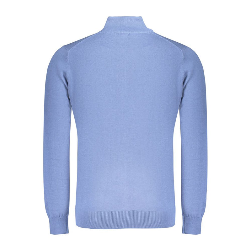 Norway 1963 Blue Cotton Men's Cardigan