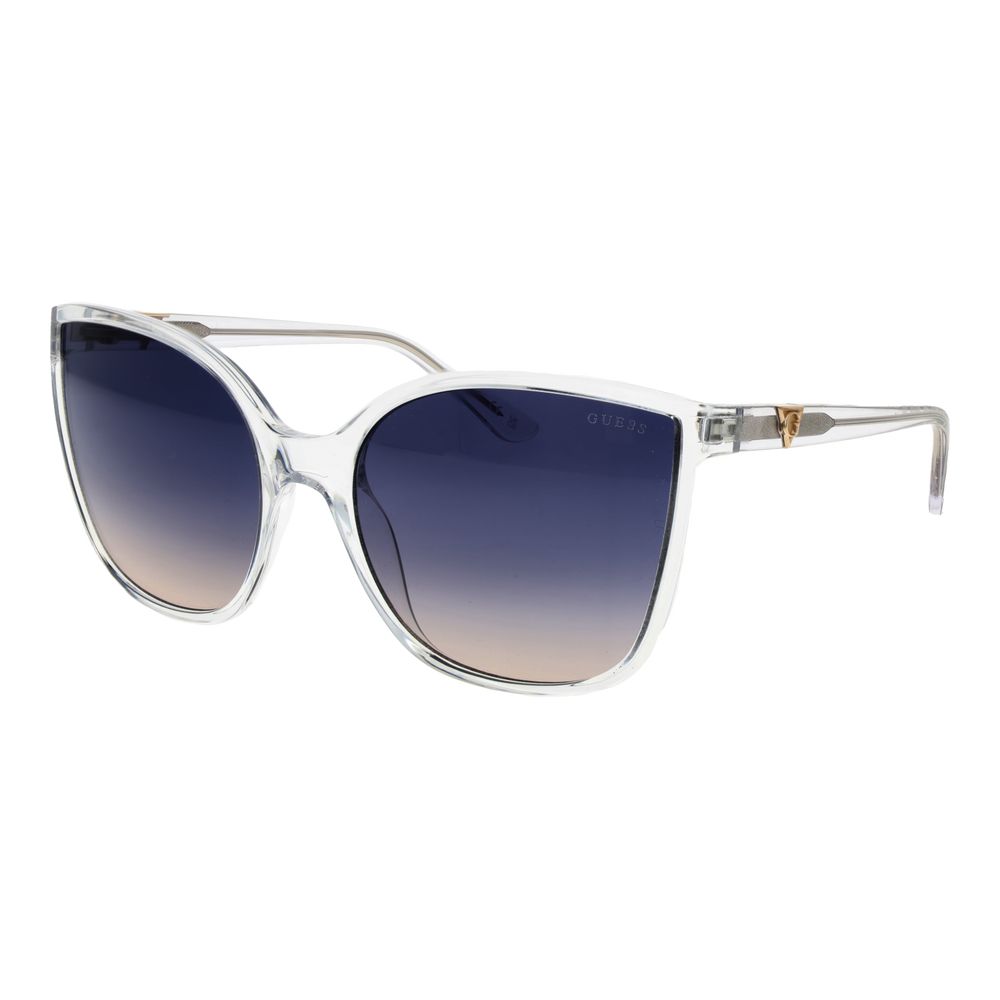 Lunettes de soleil Guess en plastique transparent