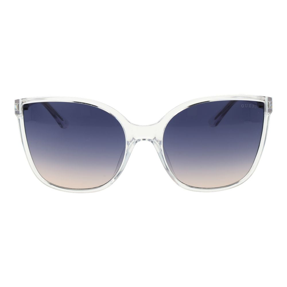 Lunettes de soleil Guess en plastique transparent