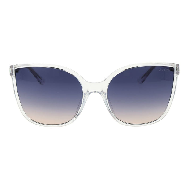 Lunettes de soleil Guess en plastique transparent