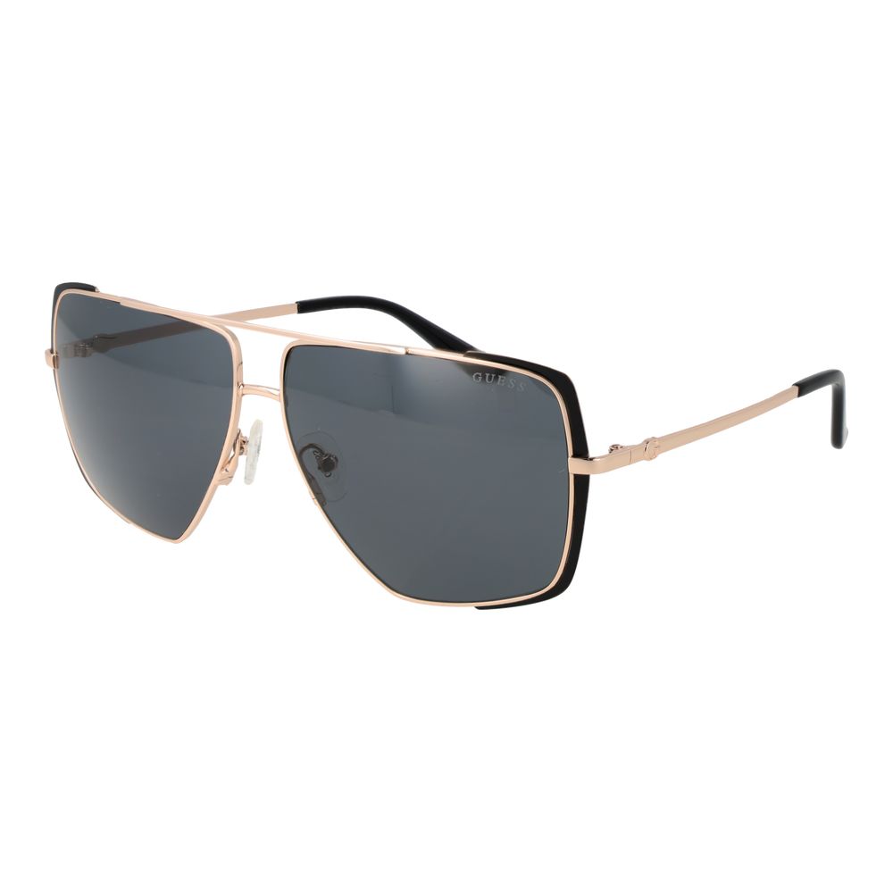 Guess Rose Gold Metal Sunglasses for Women