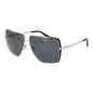 Guess Rose Gold Metal Sunglasses