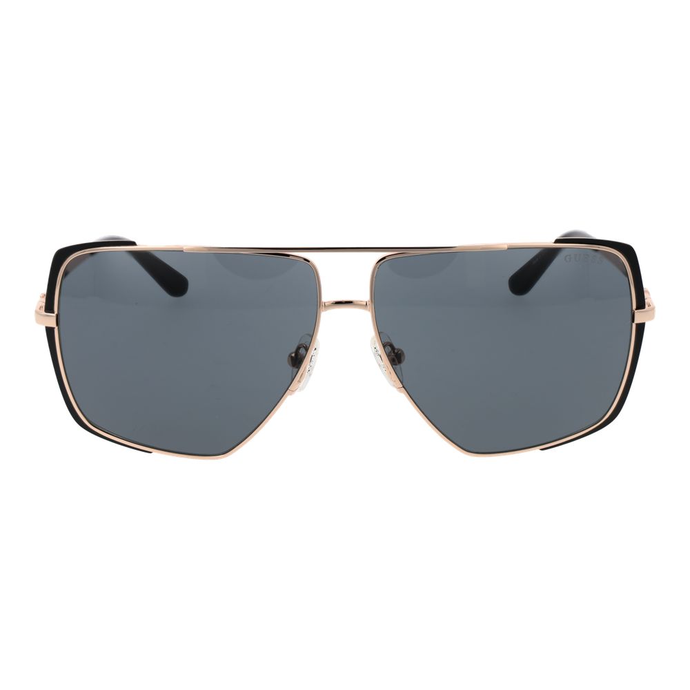 Guess Rose Gold Metal Sunglasses for Women