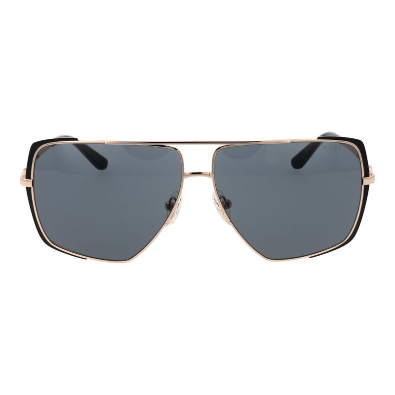 Guess Rose Gold Metal Sunglasses for Women