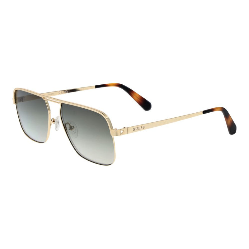 Lunettes de soleil en métal doré Guess