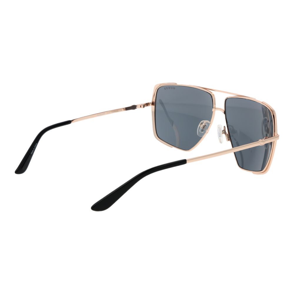 Guess Rose Gold Metal Sunglasses for Women