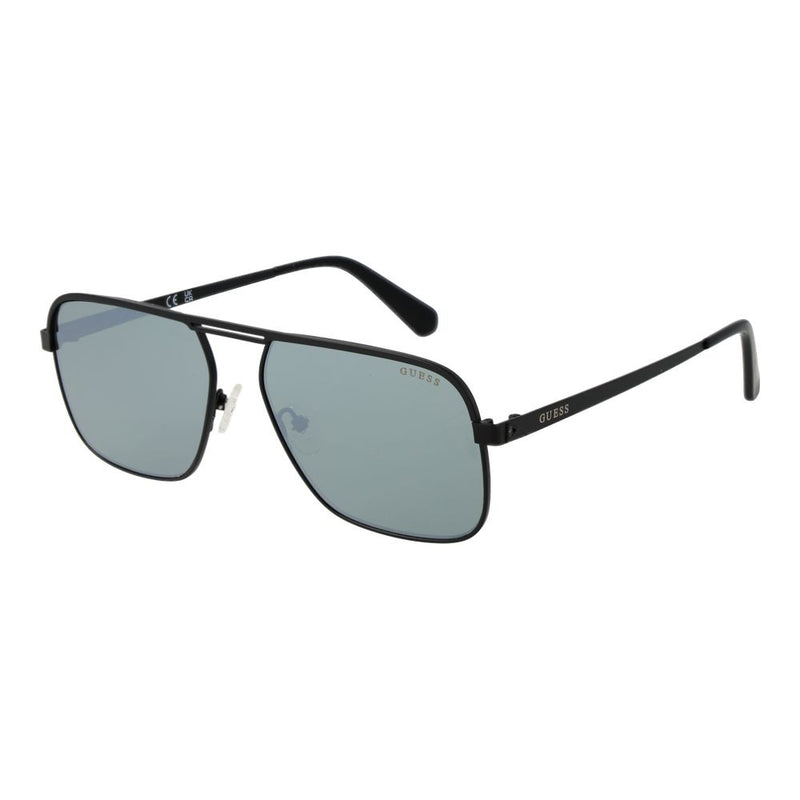 Guess Black Metal Sunglasses for Men