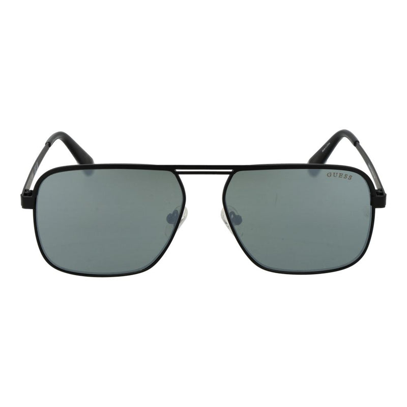 Guess Black Metal Sunglasses for Men