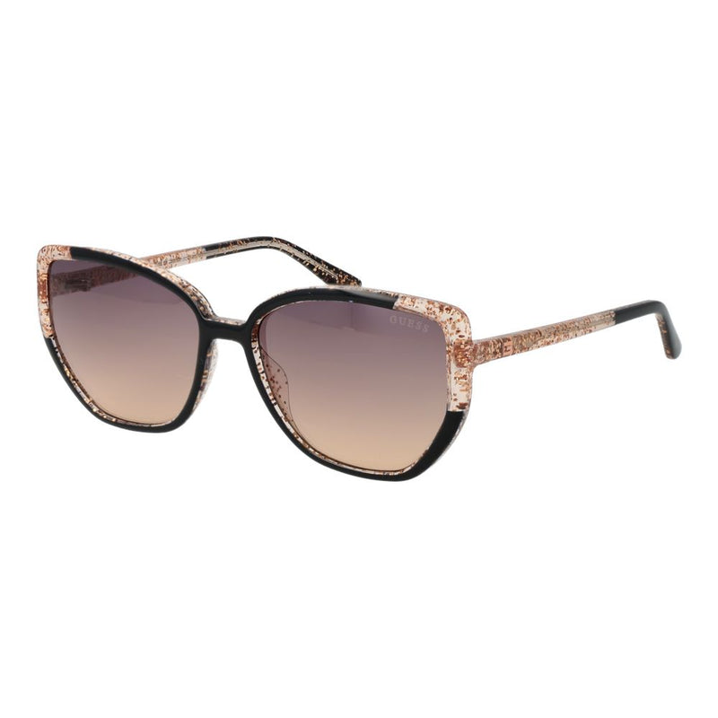 Guess Black Plastic Cat Eye Sunglasses for Women