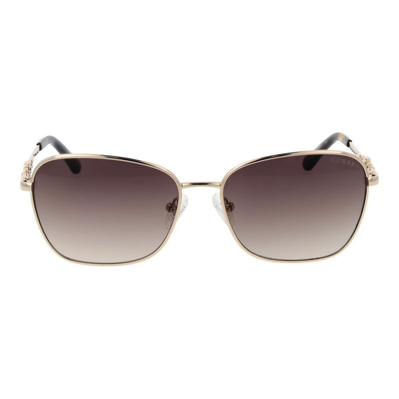 Guess Gold Metal Sunglasses for Women