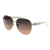 Lunettes de soleil Guess en métal doré
