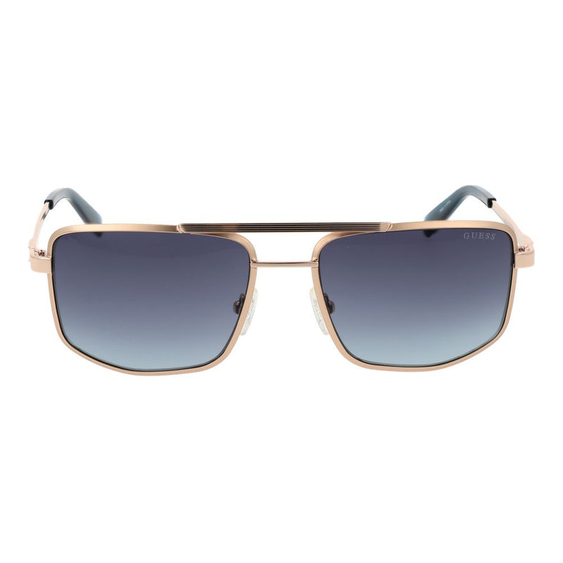 Guess Gold Metal Sunglasses for Men