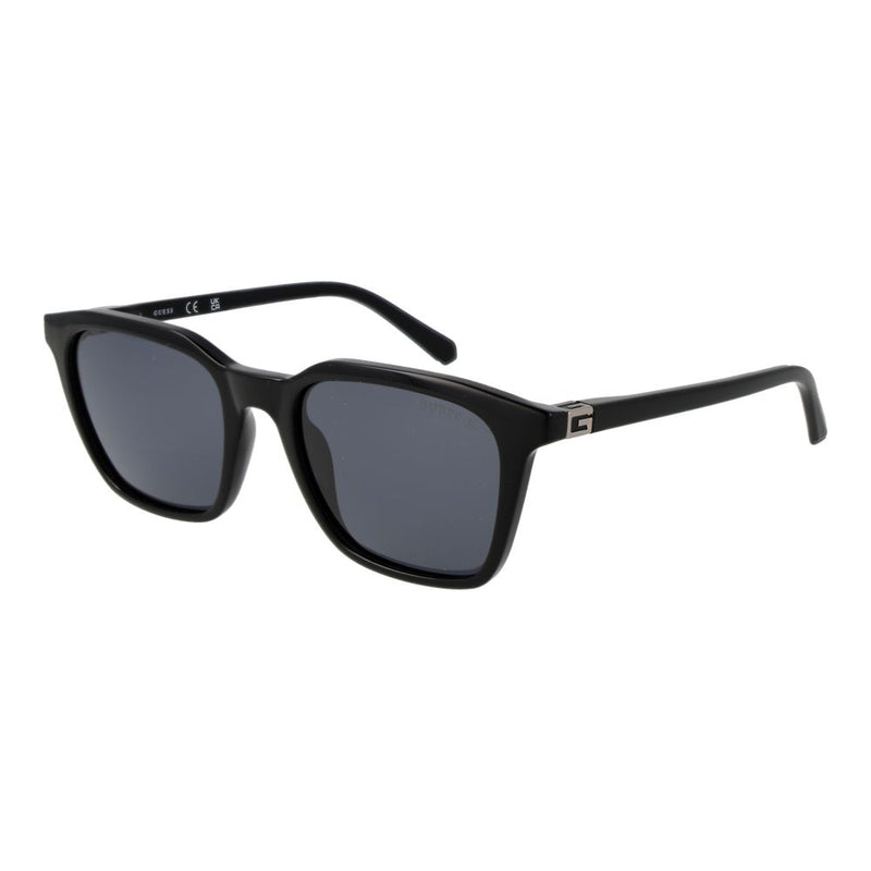 Guess Black Plastic Sunglasses - Polarized Men's Eyewear