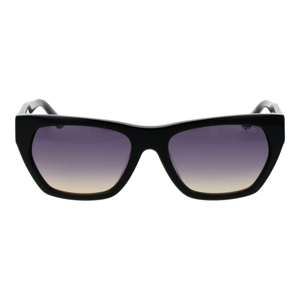 Guess Black Acetate Sunglasses - Women’s Rectangle Style