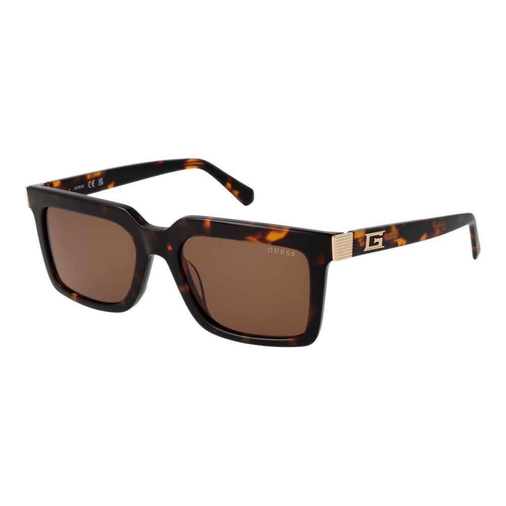 Guess Brown Acetate Sunglasses for Men