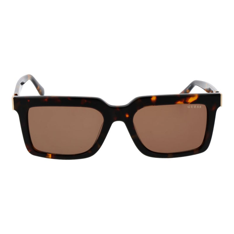 Guess Brown Acetate Sunglasses for Men
