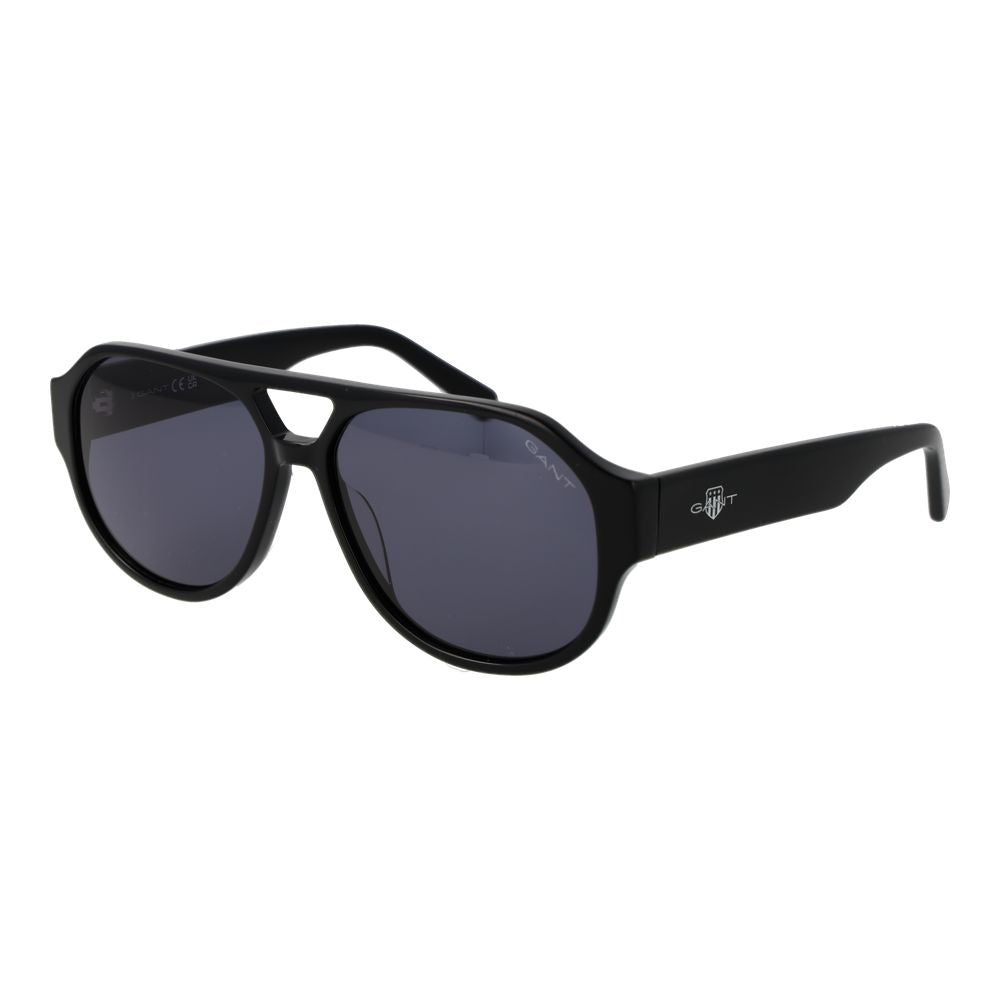 Gant Black Acetate Sunglasses - Aviator Style