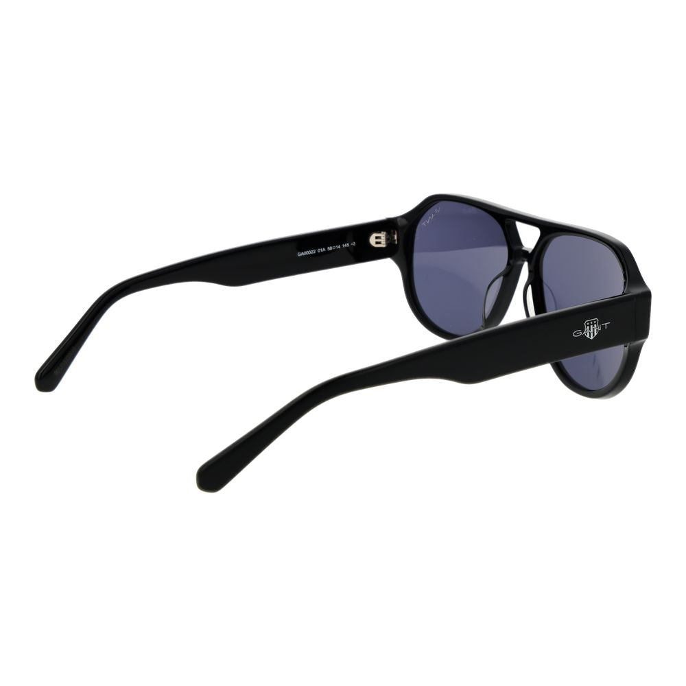 Gant Black Acetate Sunglasses - Aviator Style