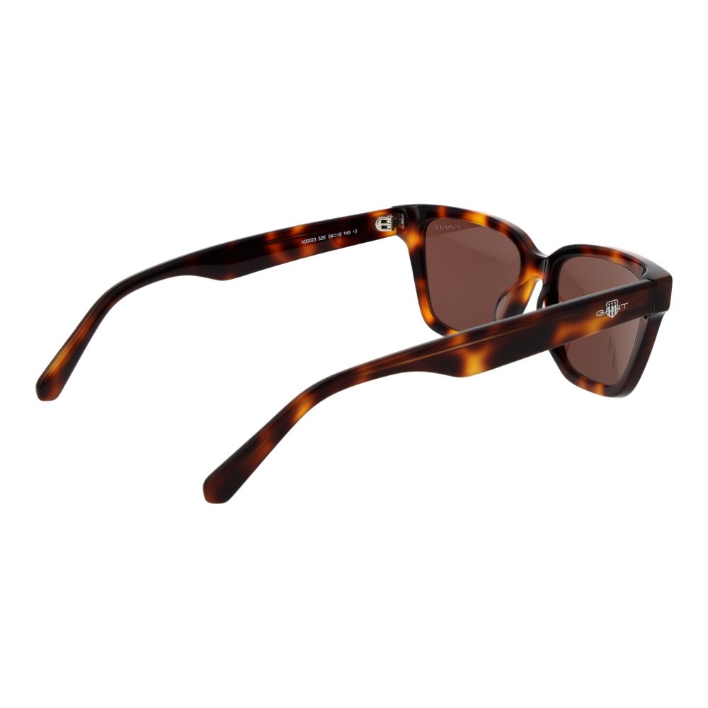 Lunettes de soleil Gant en acétate marron