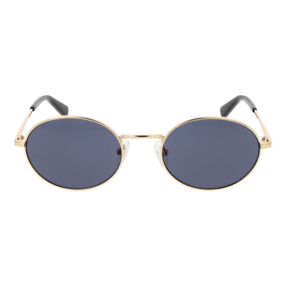 Gant Gold Metal Sunglasses - Unisex Round Frame