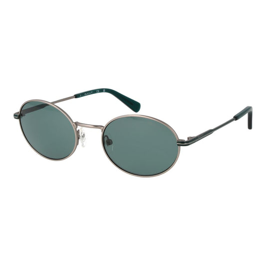 Gant Gray Metal Sunglasses - Stylish Round Frame