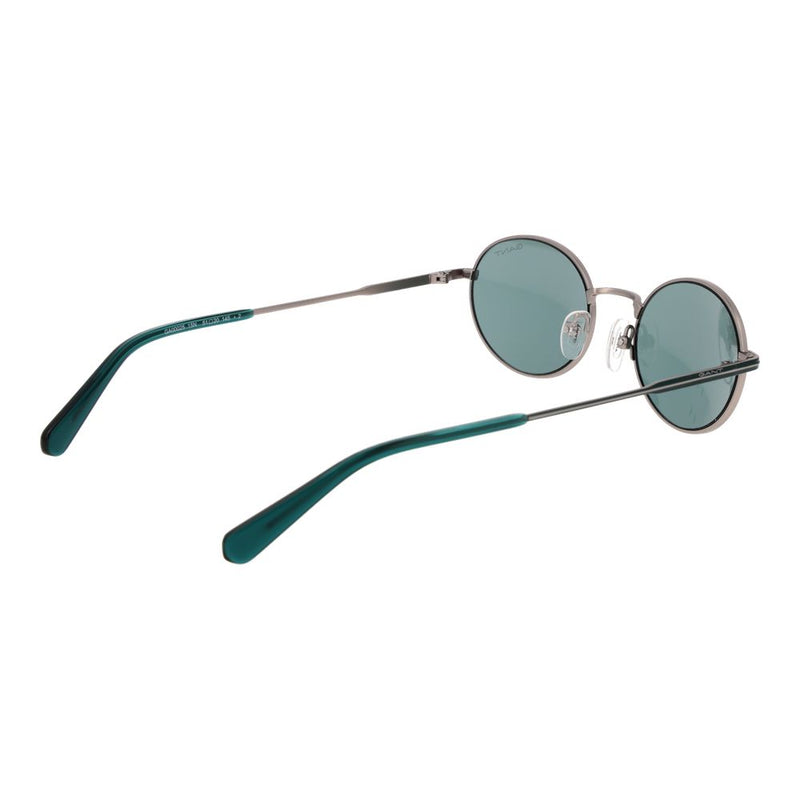 Gant Gray Metal Sunglasses - Stylish Round Frame