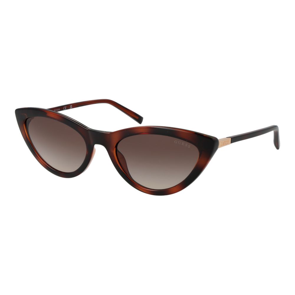 Guess Brown Plastic Cat Eye Sunglasses for Women
