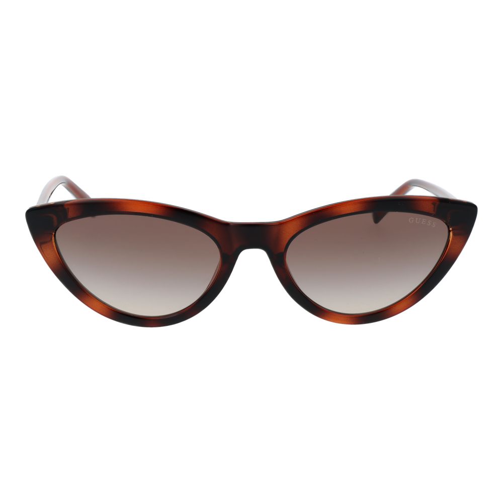 Guess Brown Plastic Cat Eye Sunglasses for Women