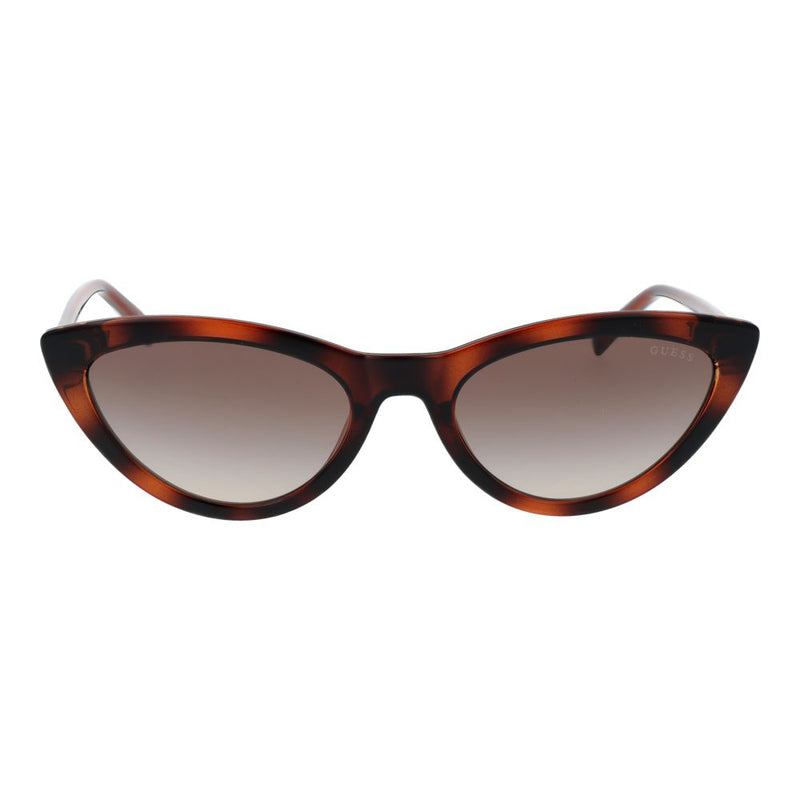 Guess Brown Plastic Cat Eye Sunglasses for Women