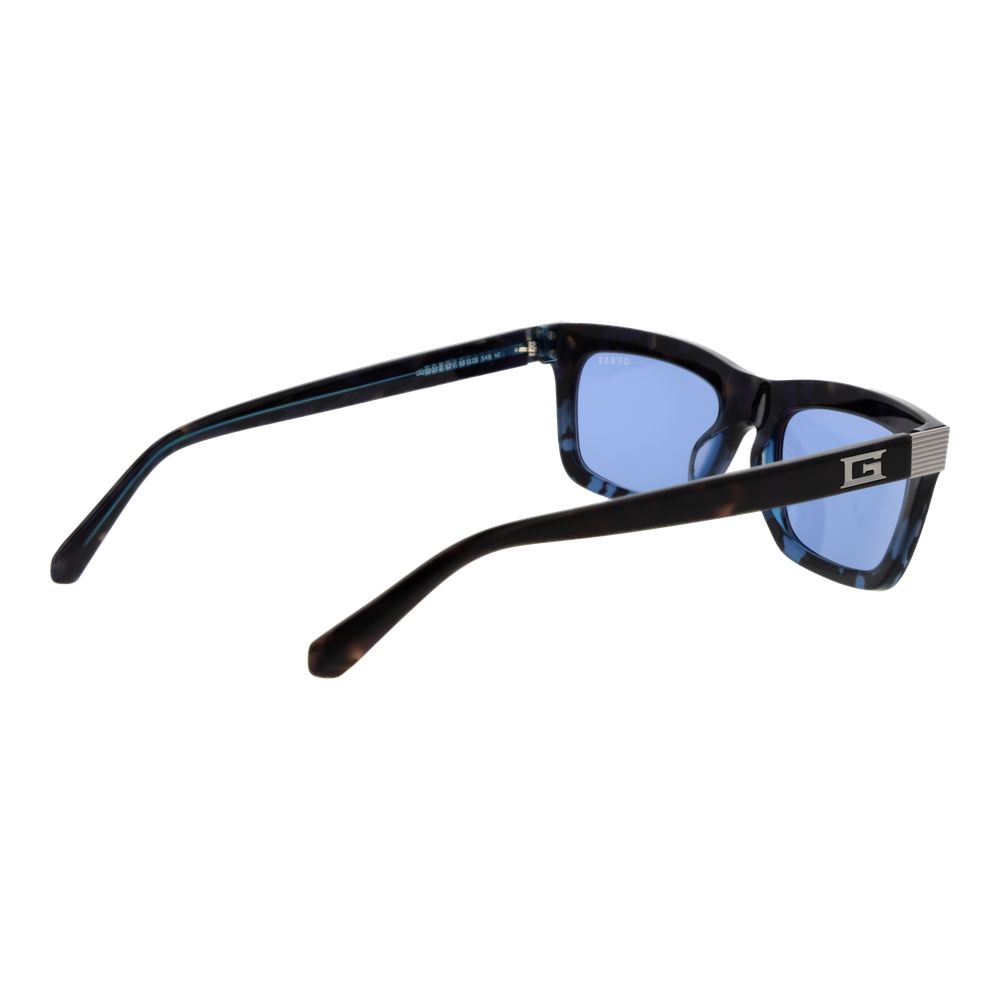 Guess Blue Acetate Sunglasses for Men