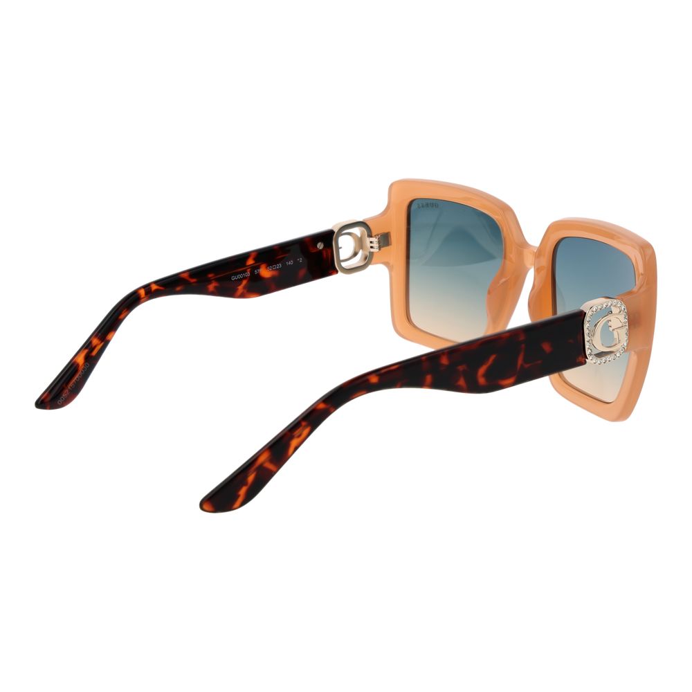 Guess Beige Plastic Sunglasses for Women - Chic & Protective