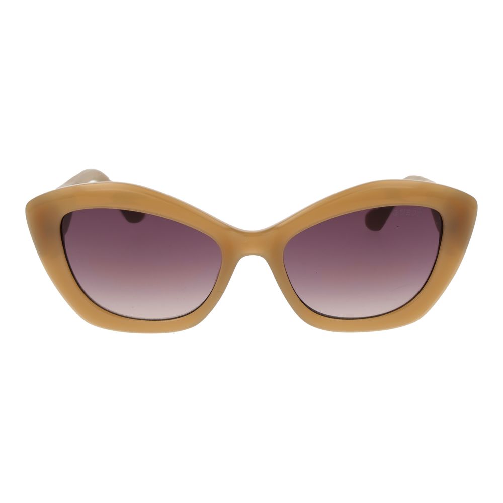 Lunettes de soleil Guess en plastique marron