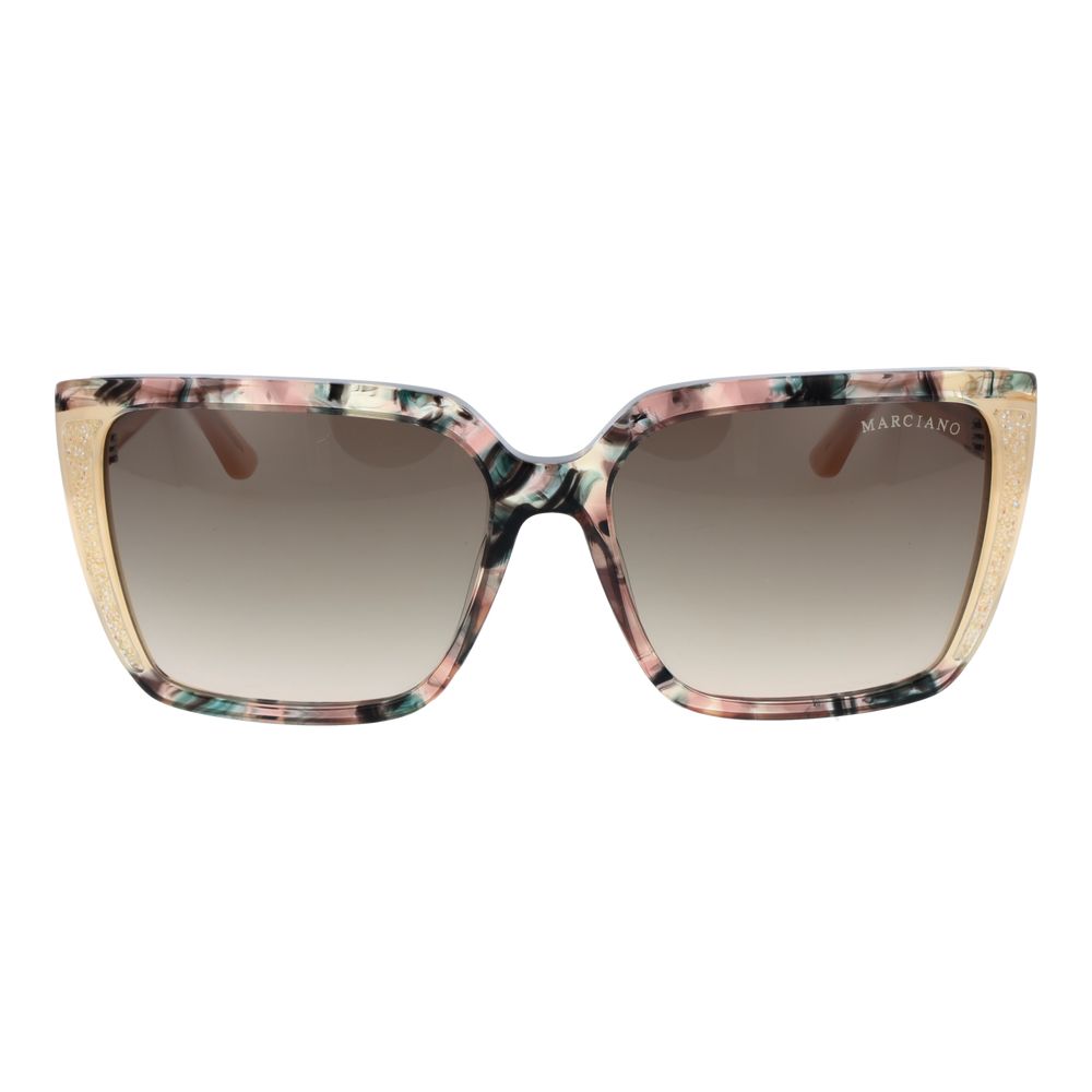 Marciano by Guess Beige Acetate Sunglasses for Women