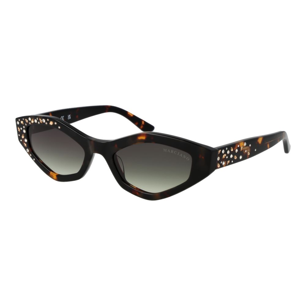 Marciano by Guess Brown Acetate Sunglasses for Women