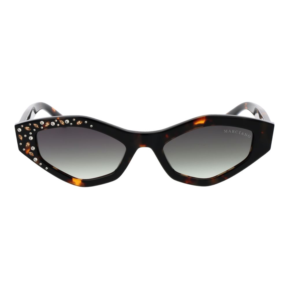 Marciano by Guess Brown Acetate Sunglasses for Women