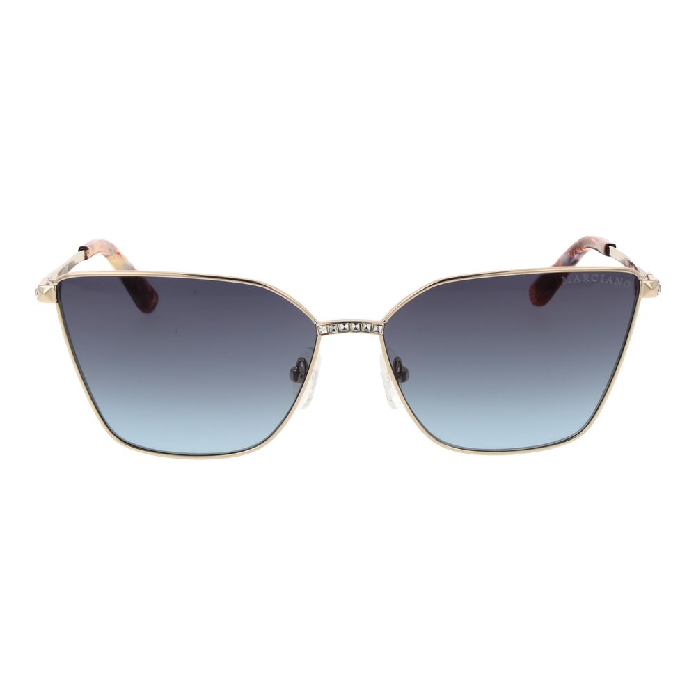 Lunettes de soleil en métal doré Marciano by Guess