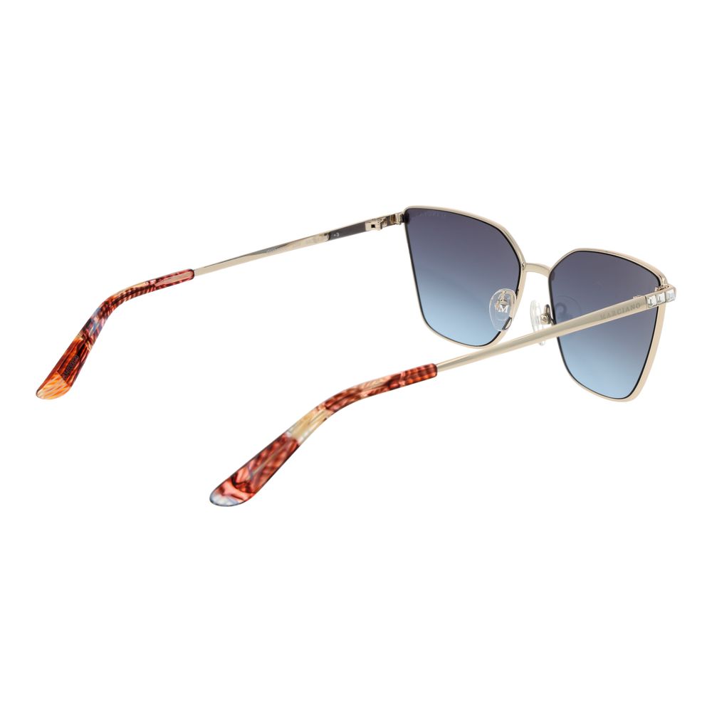 Lunettes de soleil en métal doré Marciano by Guess