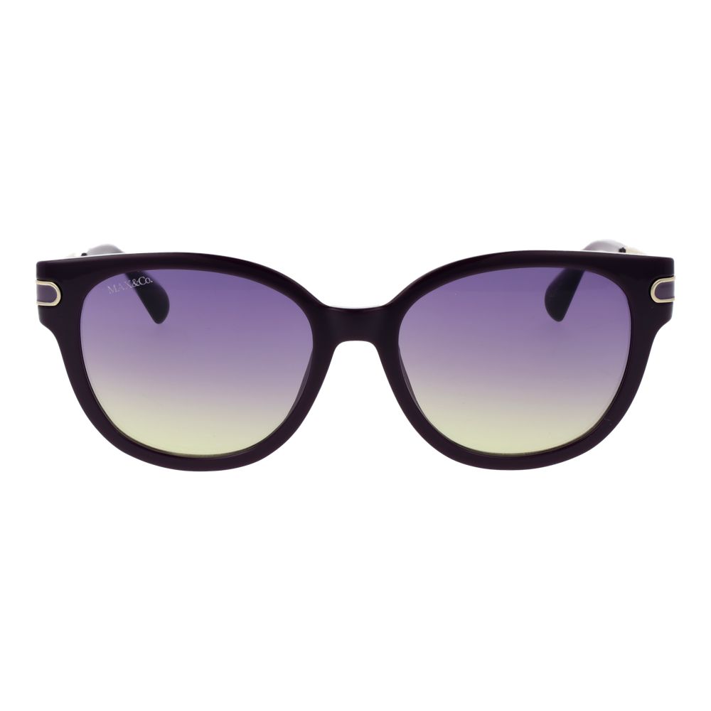 Max & Co Purple Plastic Sunglasses for Women
