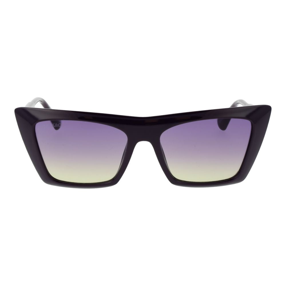 Max & Co Purple Plastic Cat Eye Sunglasses