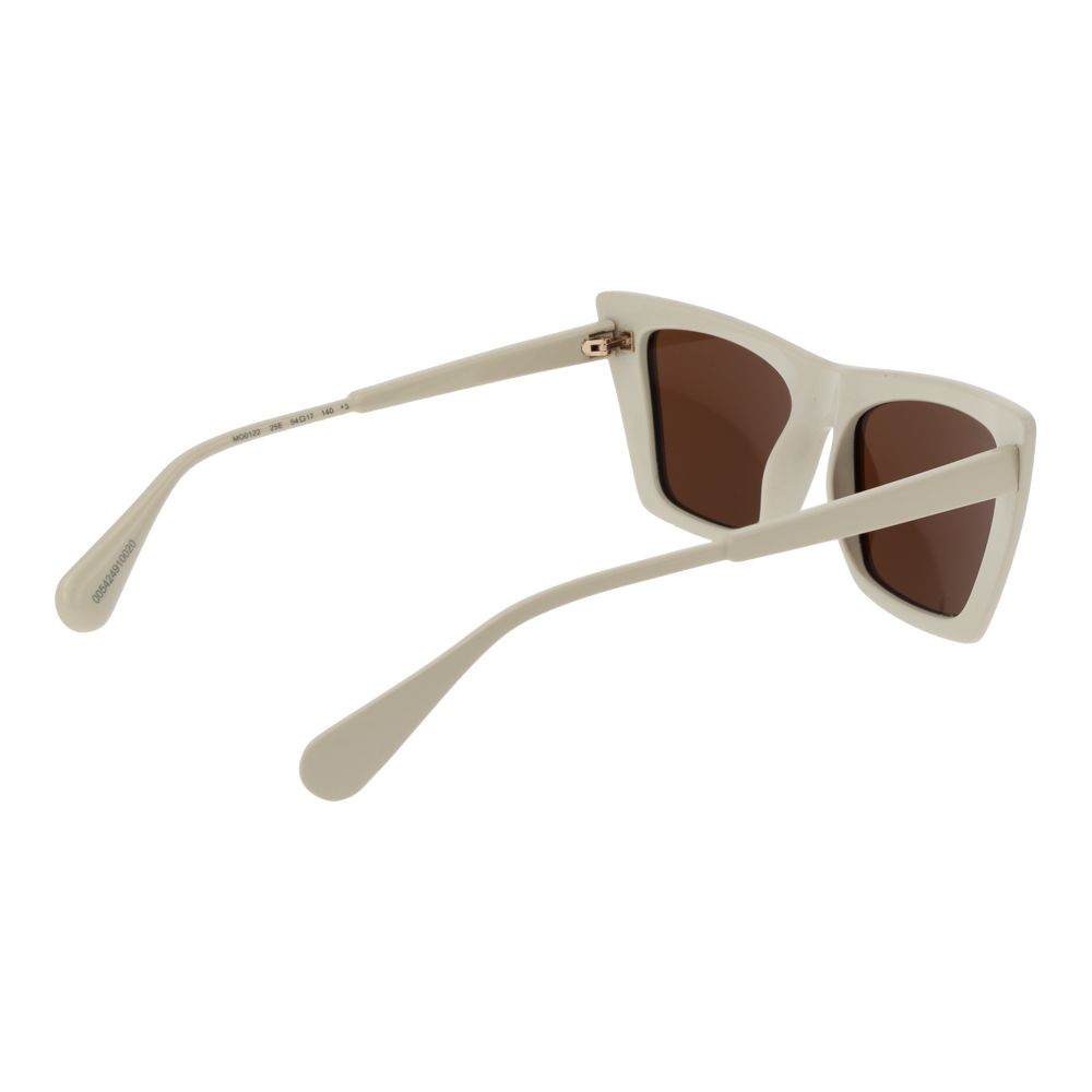 Max & Co Beige Plastic Sunglasses - Stylish Protection for Women