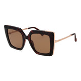 Max Mara Brown Plastic Sunglasses for Women