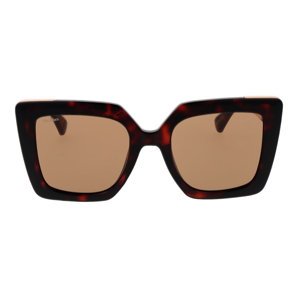 Max Mara Brown Plastic Sunglasses for Women