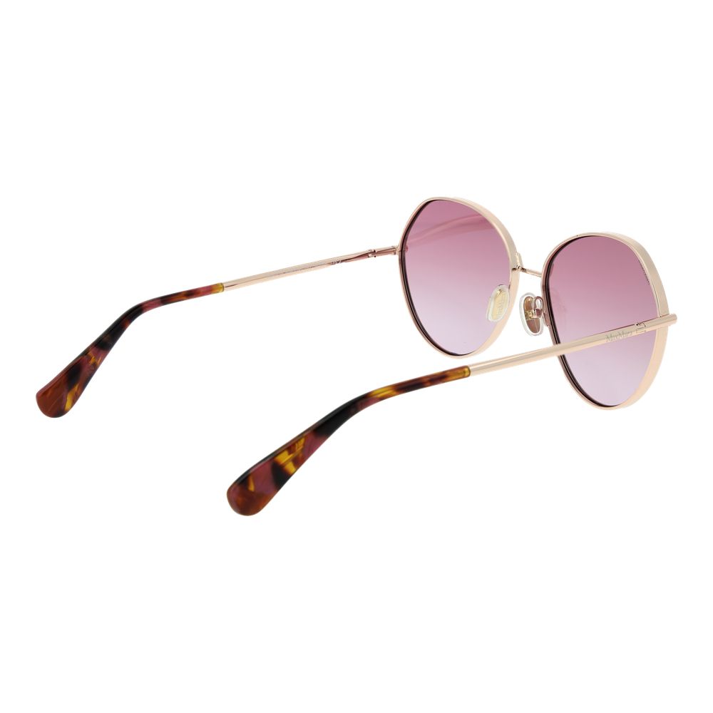 Max Mara Rose Gold Metal Sunglasses - Stylish Women's Eyewear