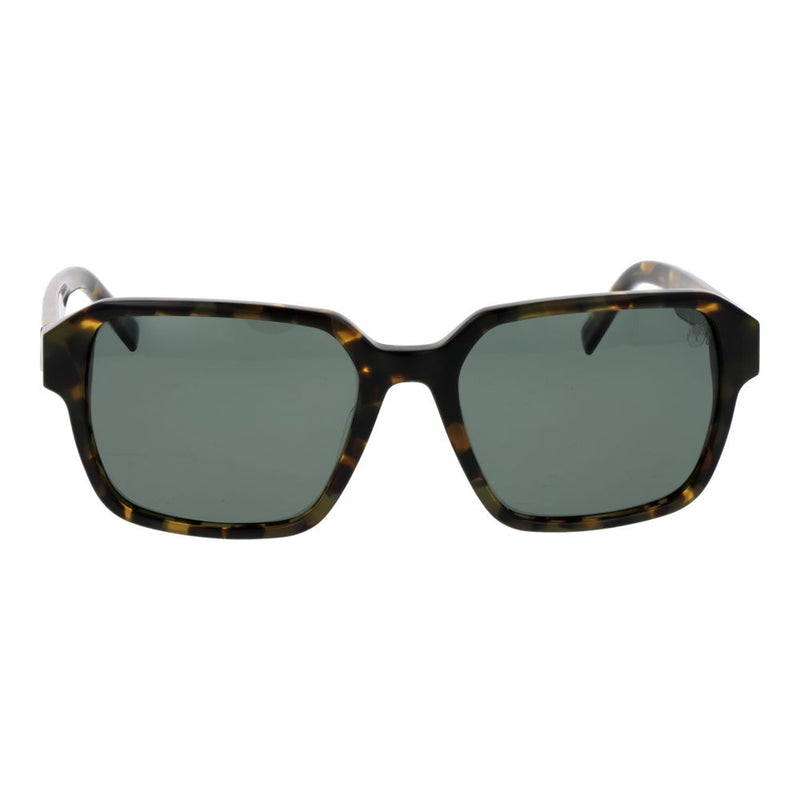 Timberland Black Acetate Sunglasses for Men