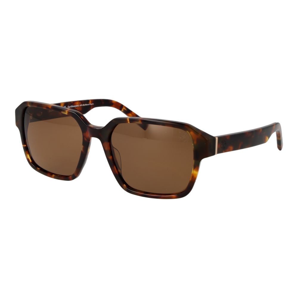Lunettes de soleil en acétate marron Timberland